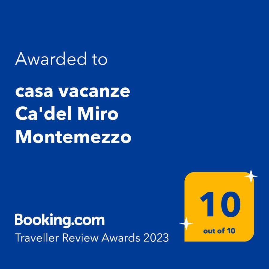 Casa Vacanze Ca'Del Miro Montemezzo Bugiallo 외부 사진